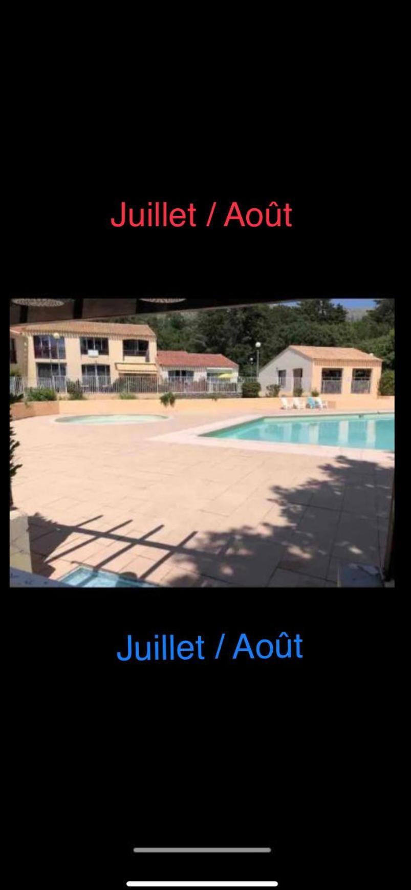 Maisonnette Dans Belle Residence Saint-Vallier-de-Thiey Dış mekan fotoğraf